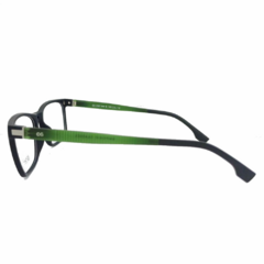 Armação para Óculos Masculino Empório Glasses Preto Fosco Clip-On EG3567 C132 54
