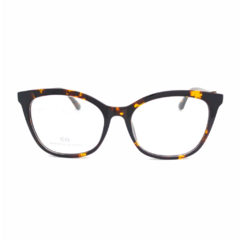 Armação para Óculos Feminino Empório Glasses Tartaruga Clip-On EG3570 C17 51