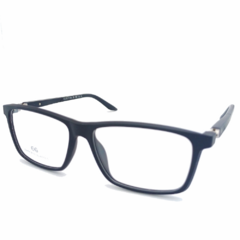 Armação para Óculos Masculino Empório Glasses Preto Fosco Clip-On EG3571 C15 54