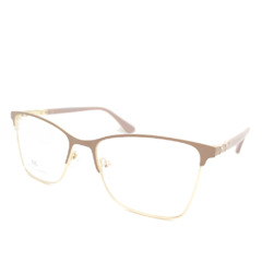 Armação para Óculos Feminino Empório Glasses Nude Clip-On EG3575 C13 54