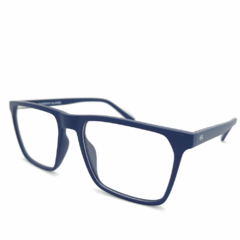Armação para Óculos Unissex Empório Glasses Azul Fosco Clip-On EG3580 C13 54