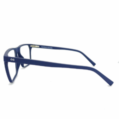 Armação para Óculos Unissex Empório Glasses Azul Fosco Clip-On EG3580 C13 54