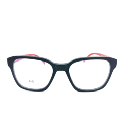 Armação para Óculos Masculino Empório Glasses Preto Fosco Quadrado EG3603 C18 52