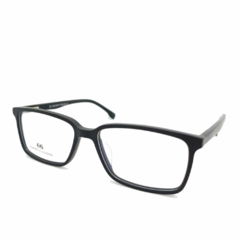 Armação para Óculos Masculino Empório Glasses Preto Fosco Retangular EG3606 C15 54