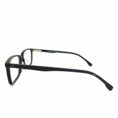 Armação para Óculos Masculino Empório Glasses Preto Fosco Retangular EG3606 C15 54