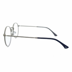 Armação para Óculos Feminino Empório Glasses Cinza Fosco Redondo EG4171 C11 48