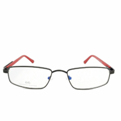 Armação para Óculos Masculino Empório Glasses Preto Fosco Retangular EG4340 C15 53