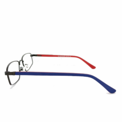 Armação para Óculos Masculino Empório Glasses Preto Fosco Retangular EG4340 C15 53