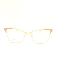 Armação para Óculos Feminino Empório Glasses Dourado/Rosa Clip-On EG4402 C11 54