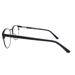Armação para Óculos Unissex Empório Glasses Preto Fosco Clip-On EG4406 C15 51 - loja online