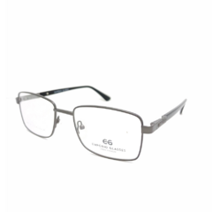 Armação para Óculos Masculino Empório Glasses Cinza Chumbo Quadrado EG4659 C8 50