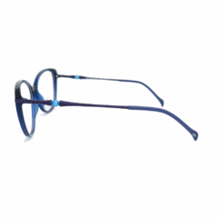 
Armação para Óculos Feminino Empório Glasses Azul Marinho Gatinho EG5534 C13 53

