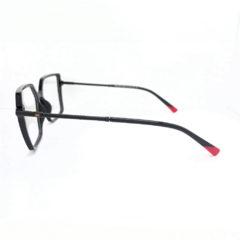 Armação para Óculos Feminino Empório Glasses Preto Clip-On EG5567 C15 53