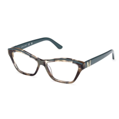 Armação para Óculos Feminino Guess by Marciano Verde Mesclado Gatinho GM0397 089 54