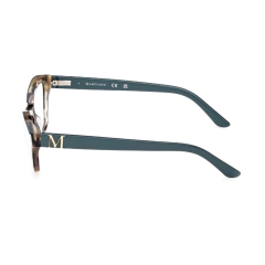 Armação para Óculos Feminino Guess by Marciano Verde Mesclado Gatinho GM0397 089 54