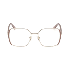 Armação para Óculos Feminino Guess Dourado/Nude Quadrado GM50014 059 55