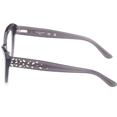 Armação para Óculos Feminino Guess Cinza Cristal Gatinho GM50016 020 53