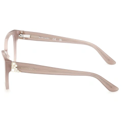 Armação para Óculos Feminino Guess by Marciano Nude Cristal Gatinho GM50063 059 53