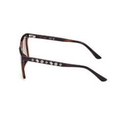 Óculos de Sol Feminino Guess Tartaruga Quadrado GU00099 52H 55
