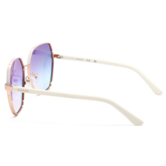 Óculos de Sol Feminino Guess Rosé Hexagonal GU00108 21Z 60