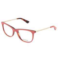 Armação para Óculos Feminino Guess Rosa Baby Retangular/Gatinho GU2532 071 50
