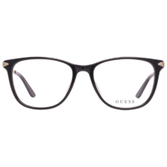 Armação para Óculos Feminino Guess Preto Retangular GU2684 005 55