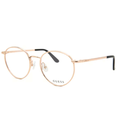 Óculos de Grau Feminino Guess Rosé Redondo GU2725 028 50
