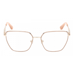 Armação para Óculos Feminino Guess Nude/Dourado Gatinho GU2952 059 55