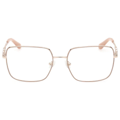 Armação para Óculos Feminino Guess Nude/Dourado Quadrado GU2953 059 53