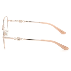 Armação para Óculos Feminino Guess Nude/Dourado Quadrado GU2953 059 53