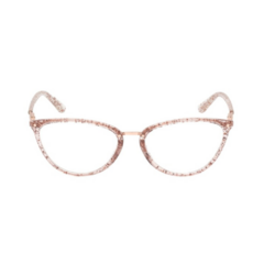 Armação para Óculos Feminino Guess Nude Cristal/Glitter Gatinho GU2957 074 53