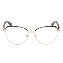 Armação para Óculos Feminino Guess Rosé/Preto Gatinho GU2982 005 53