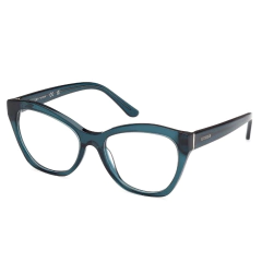 Armação para Óculos Feminino Guess Verde Cristal Gatinho GU50177 087 54