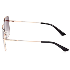 Óculos de Sol Feminino Guess Dourado/Preto Quadrado GU7866 28P 60