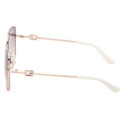 Óculos de Sol Feminino Guess Dourado Quadrado GU7906-H 28Z 58