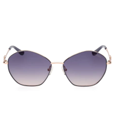 Óculos de Sol Feminino Guess Azul/Dourado Geométrico GU7907 20B 59