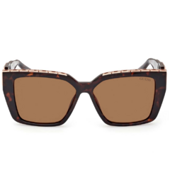 Óculos de Sol Feminino Guess Tartaruga Quadrado GU7915 52E 55