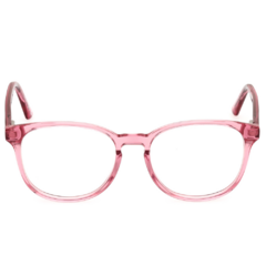 Armação para Óculos Infantil Guess Rosa Cristal Quadrado GU8289 072 49