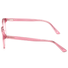 Armação para Óculos Infantil Guess Rosa Cristal Quadrado GU8289 072 49