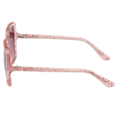 Óculos de Sol Infantil Guess Rosa Cristal/Glitter Quadrado GU9241 74T 49
