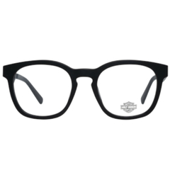 Óculos de Grau Masculino Harley-Davidson Preto Fosco Redondo HD0857 002 51