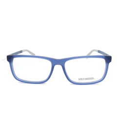 Armação para Óculos Masculino Harley-Davidson Azul Cristal Quadrado HD0957 091 56