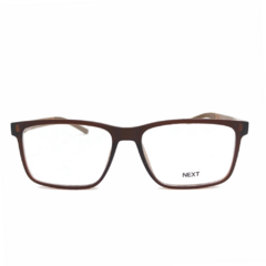 Armação para Óculos Masculino Next Marrom Cristal Retangular N81546 C4 55