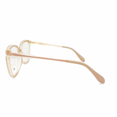 Armação para Óculos Feminino Next Nude/Cristal Quadrado N81562 C5 55