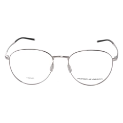 Armação para Óculos Unissex Porsche Design Cromado Redondo P8387 C 53