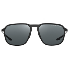 Óculos de Sol Masculino Porsche Design Preto Fosco Quadrado P8961 A 59