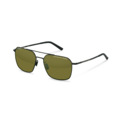 Óculos de Sol Masculino Porsche Design Preto Fosco Piloto P8970 A427 61