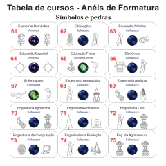 Imagem do Anel de Formatura ANF27 em Ouro