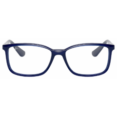 Armação para Óculos Infantil Ray-Ban Azul Marinho Quadrado RB1589L 3793 50