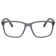 Armação para Óculos Infantil Ray-Ban Azul Cristal Quadrado RB1618L 3918 51